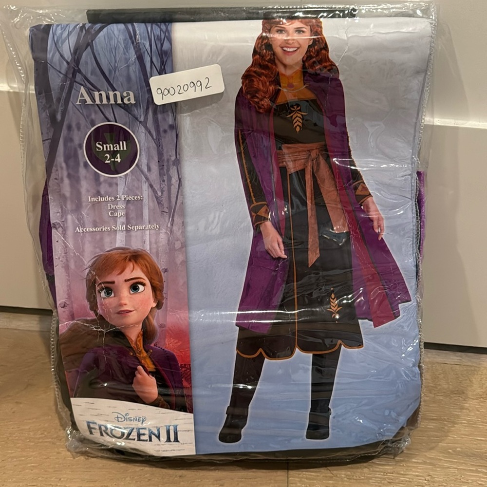 Disney Frozen II Anna Costume - Purple and Black